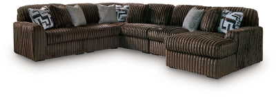 Midnight-Madness Sectional with Chaise - Discount Furniture World (Burlington,NC)