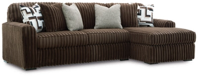 Midnight-Madness Sectional Sofa with Chaise - Discount Furniture World (Burlington,NC)