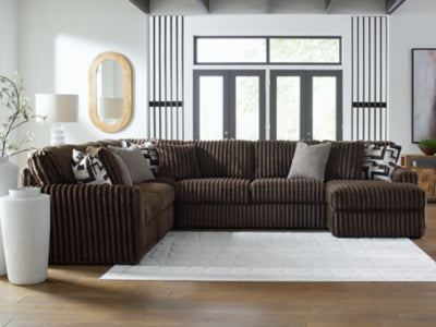 Midnight-Madness Sectional with Chaise - Discount Furniture World (Burlington,NC)