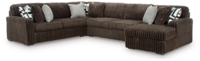 Midnight-Madness Sectional with Chaise - Discount Furniture World (Burlington,NC)