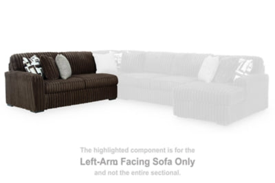 Midnight-Madness Sectional with Chaise - Discount Furniture World (Burlington,NC)