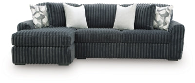 Midnight-Madness Sectional Sofa with Chaise - Discount Furniture World (Burlington,NC)