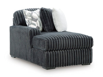 Midnight-Madness Sectional Sofa with Chaise - Discount Furniture World (Burlington,NC)