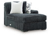 Midnight-Madness Sectional Sofa with Chaise - Discount Furniture World (Burlington,NC)