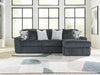 Midnight-Madness Sectional Sofa with Chaise - Discount Furniture World (Burlington,NC)