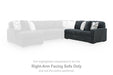 Midnight-Madness Sectional Sofa with Chaise - Discount Furniture World (Burlington,NC)