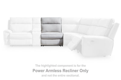 Social Pointe Reclining Sectional with Storage Consoles - Discount Furniture World (Burlington,NC)
