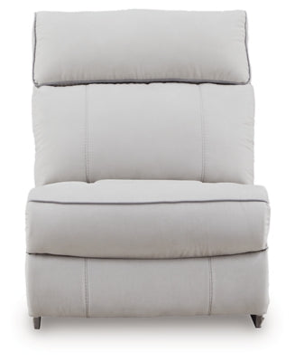 Social Pointe Reclining Sectional with Storage Consoles - Discount Furniture World (Burlington,NC)
