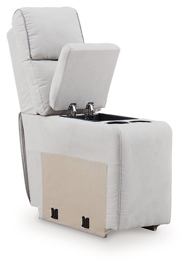 Social Pointe Reclining Sectional with Storage Consoles - Discount Furniture World (Burlington,NC)