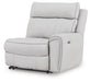 Social Pointe Reclining Sectional with Storage Consoles - Discount Furniture World (Burlington,NC)