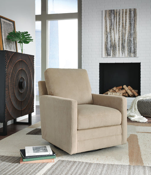 Icaman Swivel Accent Chair - Discount Furniture World (Burlington,NC)