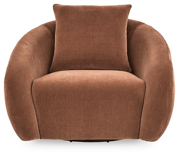 Yahya Swivel Accent Chair - Discount Furniture World (Burlington,NC)