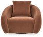 Yahya Swivel Accent Chair - Discount Furniture World (Burlington,NC)