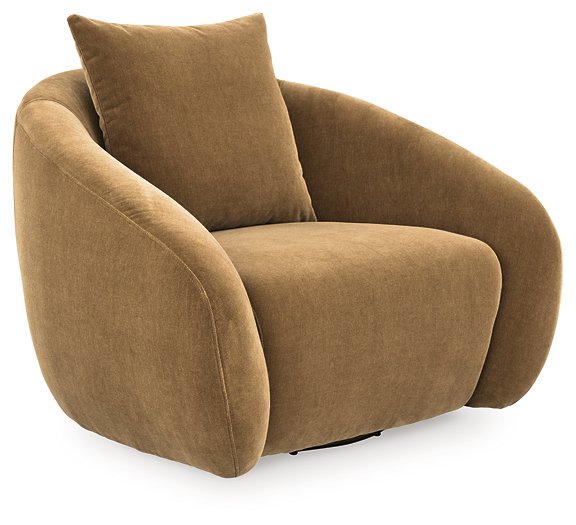 Yahya Swivel Accent Chair - Discount Furniture World (Burlington,NC)