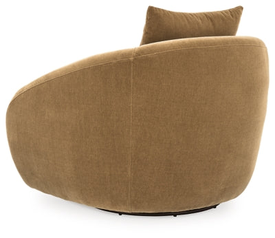 Yahya Swivel Accent Chair - Discount Furniture World (Burlington,NC)