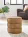 Ummi Swivel Accent Ottoman - Discount Furniture World (Burlington,NC)