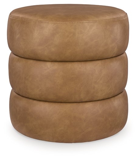 Ummi Swivel Accent Ottoman - Discount Furniture World (Burlington,NC)