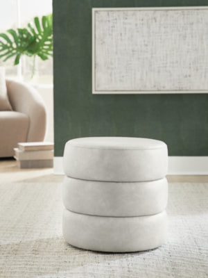Ummi Swivel Accent Ottoman - Discount Furniture World (Burlington,NC)