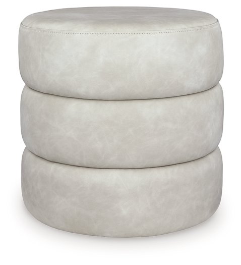 Ummi Swivel Accent Ottoman - Discount Furniture World (Burlington,NC)