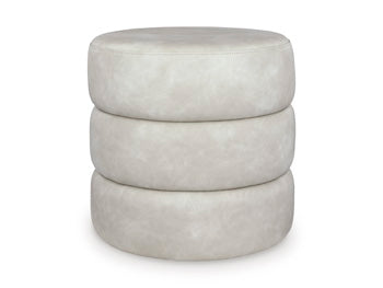 Ummi Swivel Accent Ottoman - Discount Furniture World (Burlington,NC)