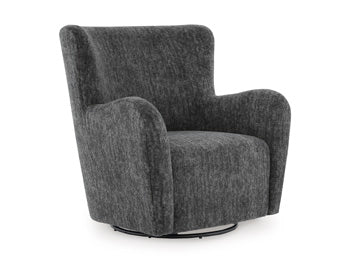 Rowenburg Swivel Glider Accent Chair - Discount Furniture World (Burlington,NC)