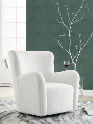 Rowenburg Swivel Glider Accent Chair - Discount Furniture World (Burlington,NC)