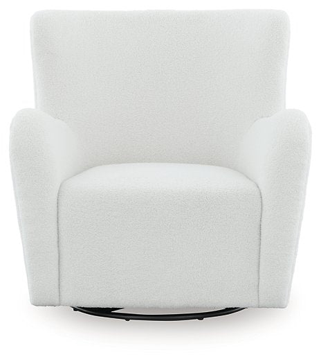 Rowenburg Swivel Glider Accent Chair - Discount Furniture World (Burlington,NC)