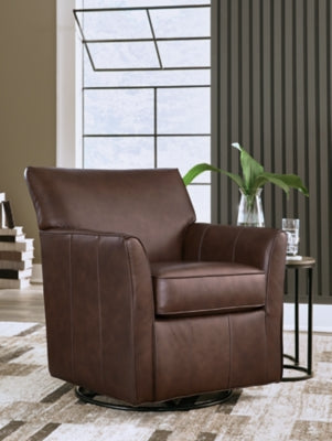 Braydunn Swivel Glider Accent Chair - Discount Furniture World (Burlington,NC)