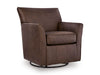 Braydunn Swivel Glider Accent Chair - Discount Furniture World (Burlington,NC)