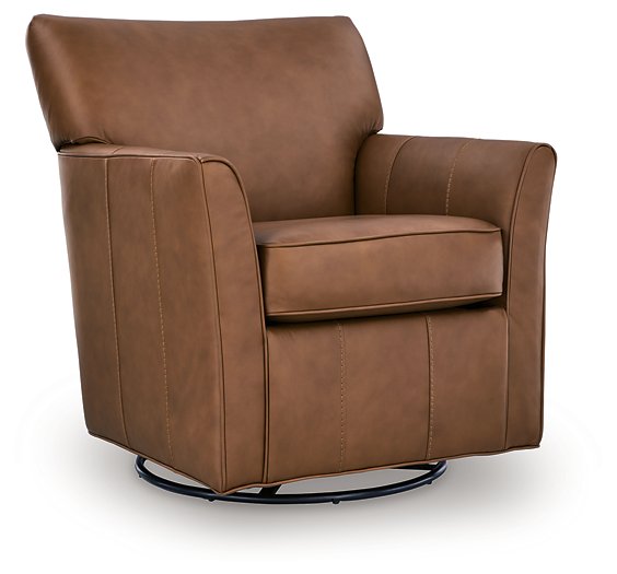 Braydunn Swivel Glider Accent Chair - Discount Furniture World (Burlington,NC)
