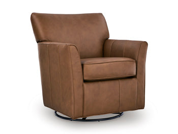 Braydunn Swivel Glider Accent Chair - Discount Furniture World (Burlington,NC)