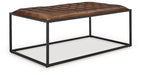 Junsor Coffee Table Ottoman - Discount Furniture World (Burlington,NC)