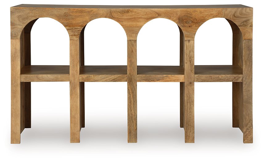 Luzmanacy Console Sofa Table - Discount Furniture World (Burlington,NC)
