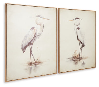 Aubinell Wall Art (Set of 2) - Discount Furniture World (Burlington,NC)