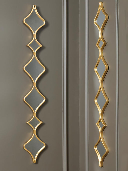 Harriswood Accent Mirror Set (Set of 2) - Discount Furniture World (Burlington,NC)