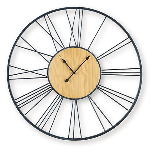 Brockett Wall Clock - Discount Furniture World (Burlington,NC)