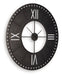 Lytle Wall Clock - Discount Furniture World (Burlington,NC)