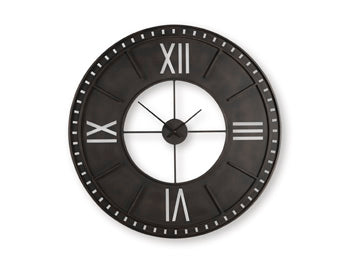 Lytle Wall Clock - Discount Furniture World (Burlington,NC)