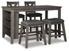 Caitbrook Counter Height Dining Package - Discount Furniture World (Burlington,NC)
