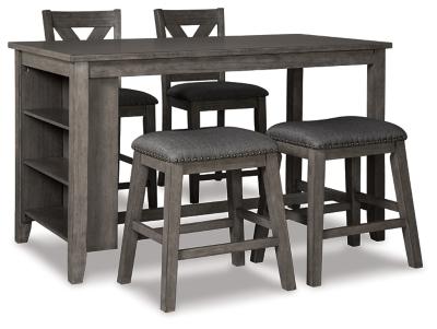 Caitbrook Counter Height Dining Package - Discount Furniture World (Burlington,NC)