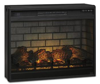Entertainment Accessories Electric Infrared Fireplace Insert - Discount Furniture World (Burlington,NC)