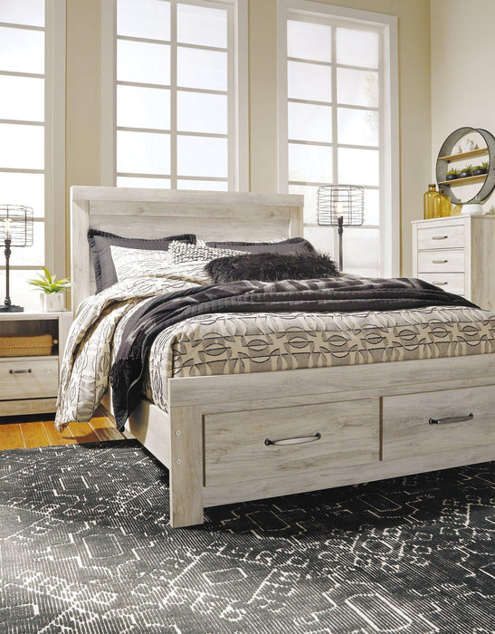 Bellaby Bed with 2 Storage Drawers - Discount Furniture World (Burlington,NC)
