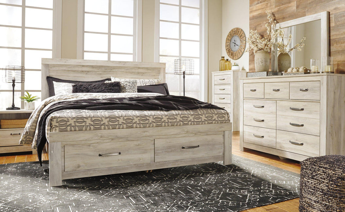 Bellaby Bed with 2 Storage Drawers - Discount Furniture World (Burlington,NC)