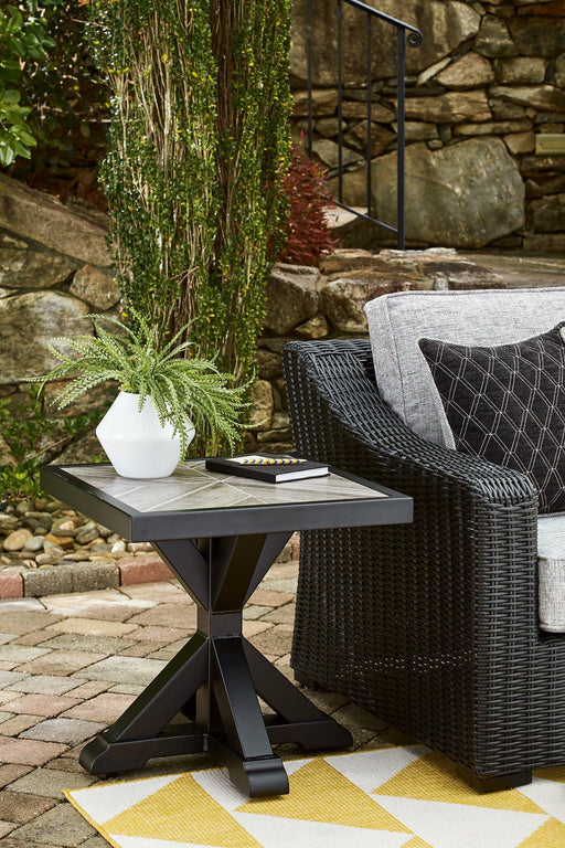 Beachcroft Outdoor End Table - Discount Furniture World (Burlington,NC)