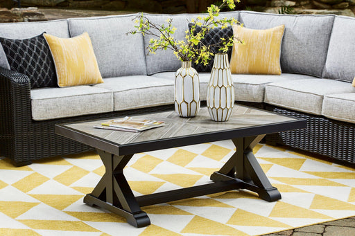Beachcroft Outdoor Coffee Table - Discount Furniture World (Burlington,NC)