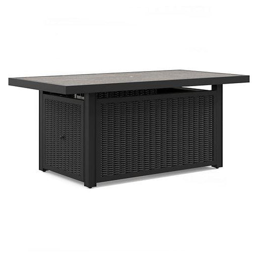Beachcroft Outdoor Fire Pit Table - Discount Furniture World (Burlington,NC)