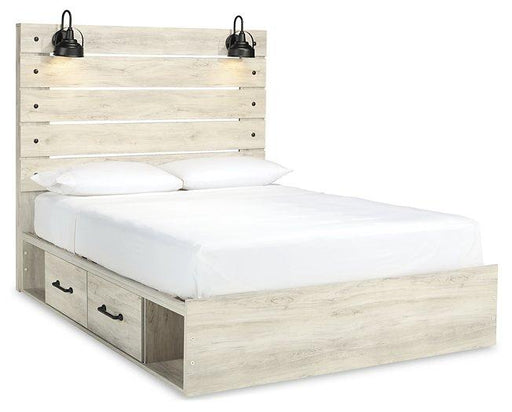 Cambeck Bed with 2 Storage Drawers - Discount Furniture World (Burlington,NC)