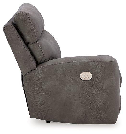 Next-Gen DuraPella Power Reclining Sectional Loveseat with Console