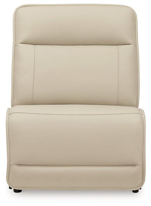 Double Deal Reclining Sectional with Console - Discount Furniture World (Burlington,NC)
