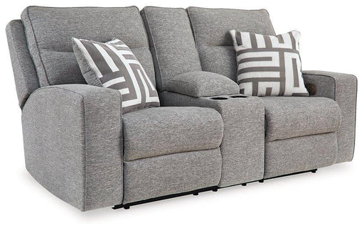 Biscoe Power Reclining Loveseat - Discount Furniture World (Burlington,NC)
